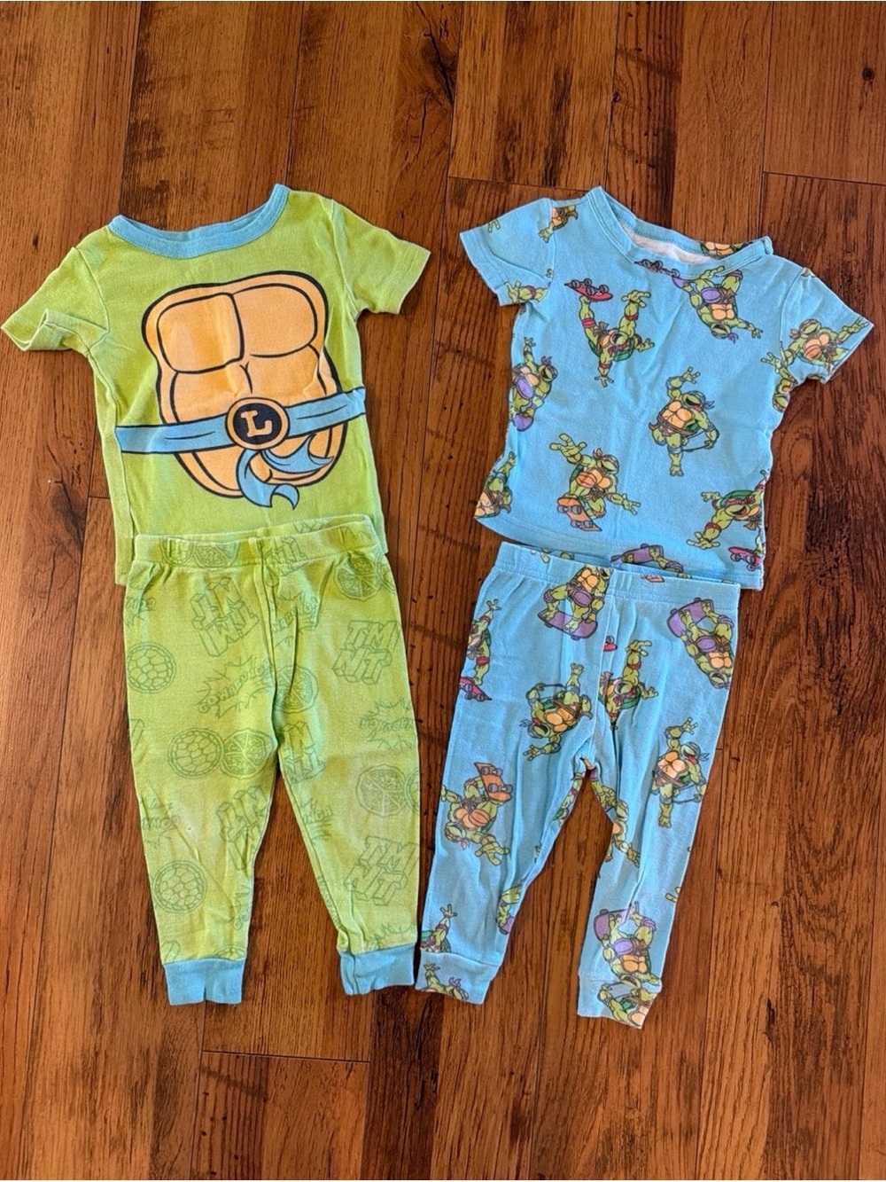 Ninja Turtle Pajama Set - Green & Blue